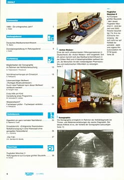 RETTUNGSDIENST 01/1990