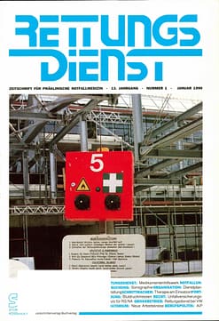 RETTUNGSDIENST 01/1990