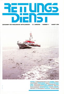 RETTUNGSDIENST 08/1990