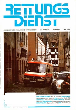 RETTUNGSDIENST 05/1991