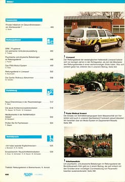 RETTUNGSDIENST 08/1991