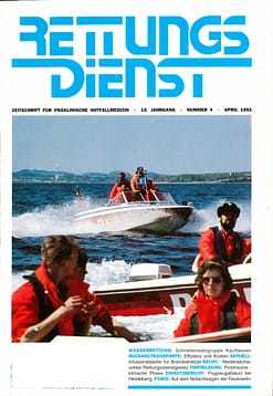 RETTUNGSDIENST 04/1992
