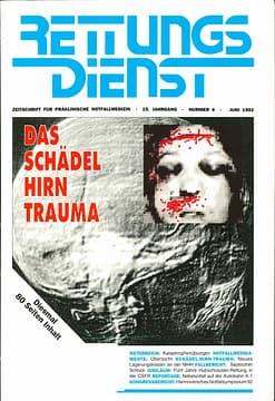 RETTUNGSDIENST 06/1992