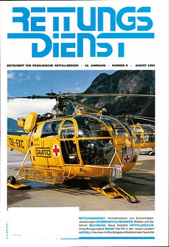 RETTUNGSDIENST 08/1993