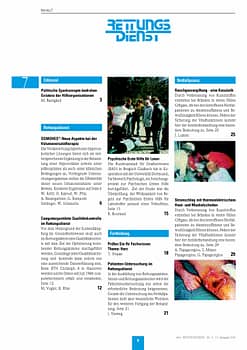RETTUNGSDIENST 07/1994