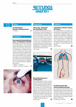 RETTUNGSDIENST 12/1995