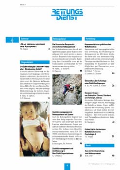 RETTUNGSDIENST 04/1996