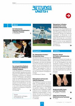 RETTUNGSDIENST 01/1997