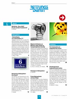 RETTUNGSDIENST 06/1998