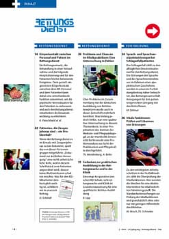 RETTUNGSDIENST 02/2001