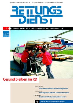 RETTUNGSDIENST 03/2001