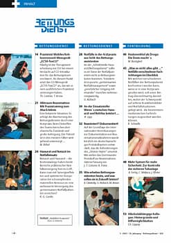 RETTUNGSDIENST 05/2003