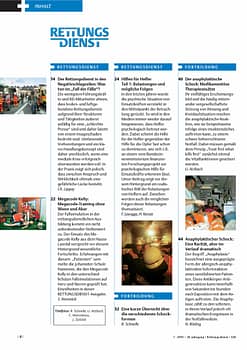 RETTUNGSDIENST 07/2005