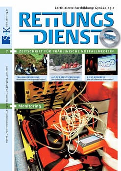 RETTUNGSDIENST 01/2006