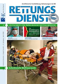 RETTUNGSDIENST 04/2008