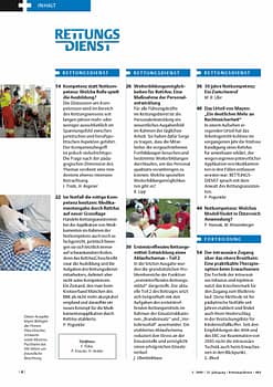 RETTUNGSDIENST 05/2009