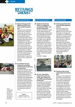 RETTUNGSDIENST 09/2009
