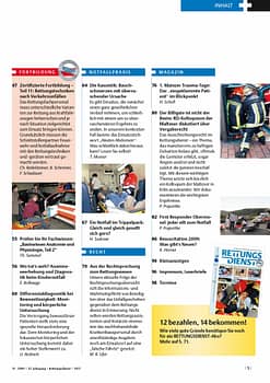 RETTUNGSDIENST 11/2009