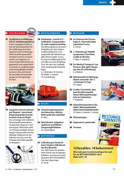 RETTUNGSDIENST 12/2009