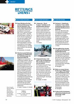 RETTUNGSDIENST 05/2010