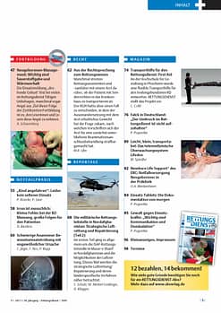 RETTUNGSDIENST 11/2011