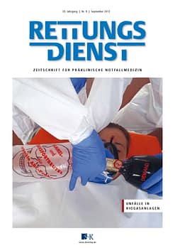 RETTUNGSDIENST 09/2012