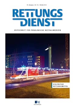 RETTUNGSDIENST 10/2012