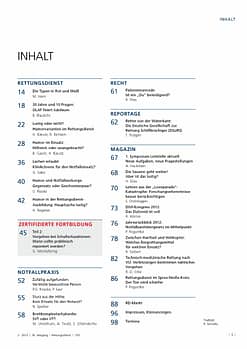 RETTUNGSDIENST 02/2013