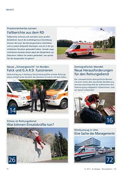 RETTUNGSDIENST 08/2013
