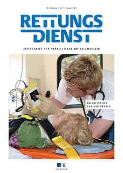 RETTUNGSDIENST 08/2013