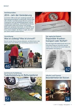 RETTUNGSDIENST 01/2014