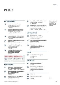 RETTUNGSDIENST 01/2015
