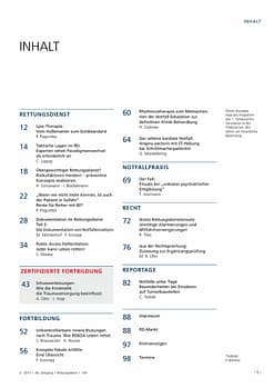Rettungsdienst 2/2017 - Kolibris in der Notfallmedizin