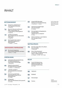 Rettungsdienst 3/2017 - Neurologische Notfälle