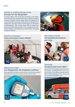 Rettungsdienst 12/2017 - Alpine Rettung