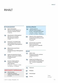 Rettungsdienst 4/2018 - Ein Notfall – viele Perspektiven