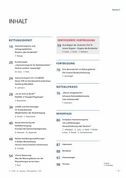 Rettungsdienst 11/2018 - Intensivtransporte und Verlegungsfahrten