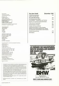 Der Rettungssanitäter 12/1981