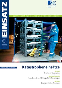 IM EINSATZ 01/2005 - Katastropheneinsätze