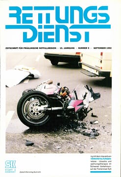RETTUNGSDIENST 09/1992
