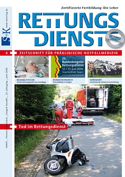 RETTUNGSDIENST 06/2009