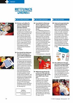 RETTUNGSDIENST 04/2010
