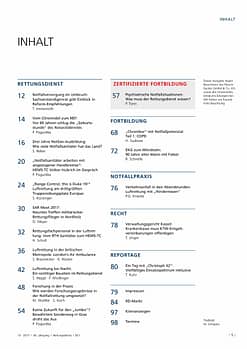 Rettungsdienst 10/2017 - Luftrettung
