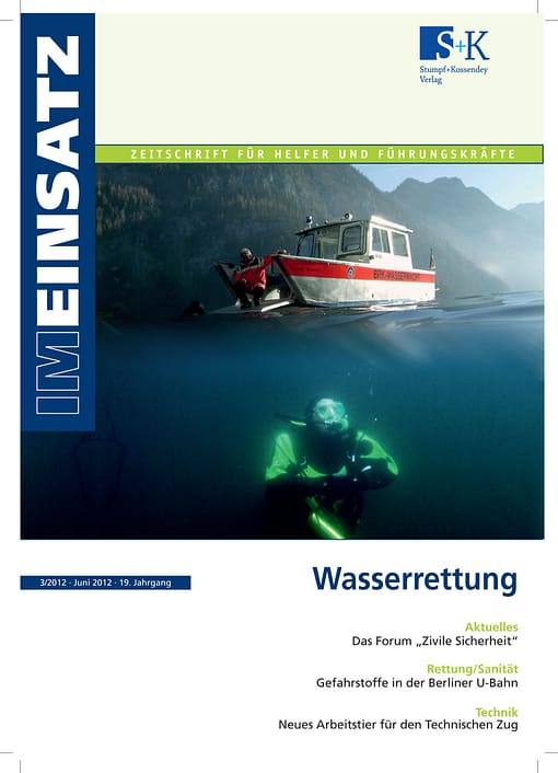 IM EINSATZ 03/2012 - Bestandsaufnahme beim Wasserrettungsdienst