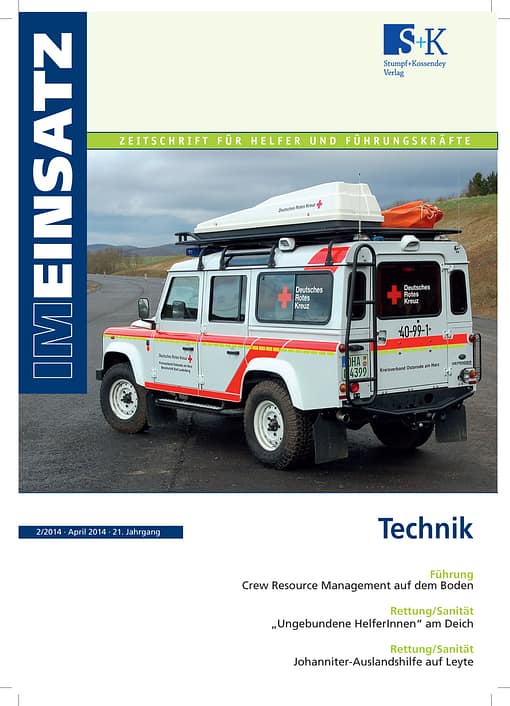 IM EINSATZ 02/2014 - Hilfe für motivierte Einsatzkräfte