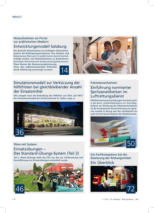 RETTUNGSDIENST 03/2012