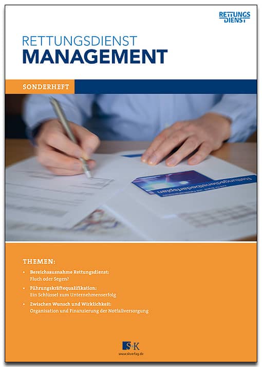 RETTUNGSDIENST-Management (Print) - Sonderheft