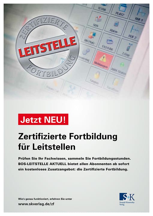 BOS LEITSTELLE AKTUELL 4/2013 - Technik