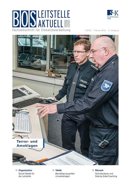 BOS LEITSTELLE AKTUELL 1/2018 - Terror- und Amoklagen