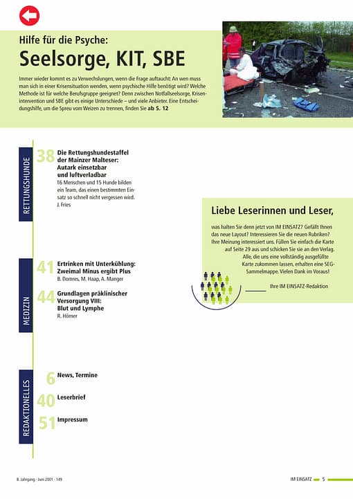 IM EINSATZ 03/2001